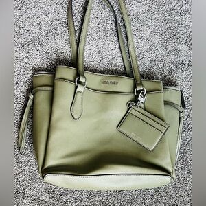 Nine West Sage Green Tote Bag